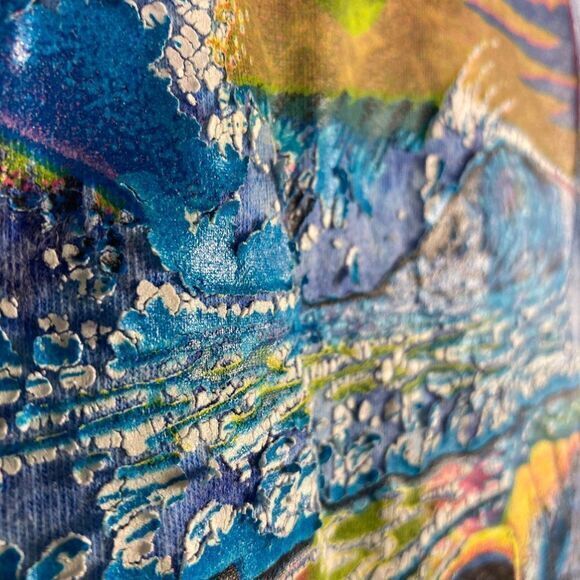 Old Orchard Beach Maine T-Shirt Size XL Vintage USA Adult Blue Short‎ - Picture 6 of 11